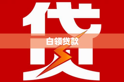成武白领贷款