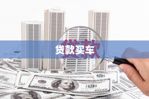 成武贷款买车