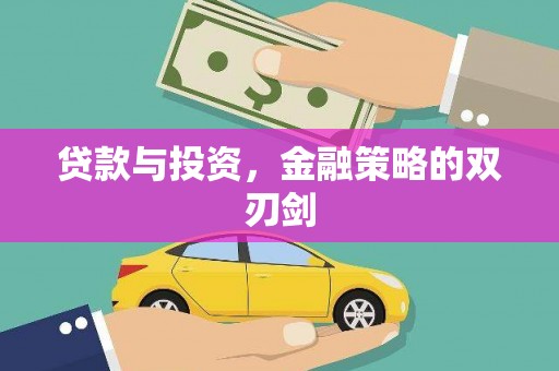 成武贷款与投资，金融策略的双刃剑
