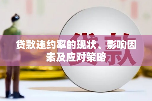 成武贷款违约率的现状、影响因素及应对策略