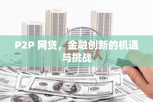 成武P2P 网贷，金融创新的机遇与挑战