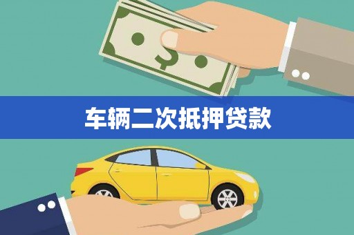 成武车辆二次抵押贷款