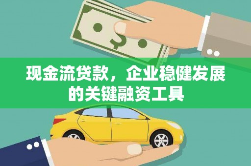 成武现金流贷款，企业稳健发展的关键融资工具