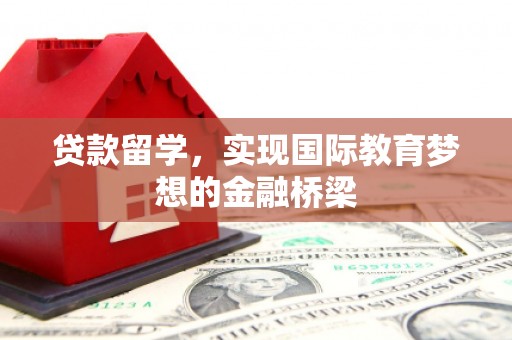 成武贷款留学，实现国际教育梦想的金融桥梁