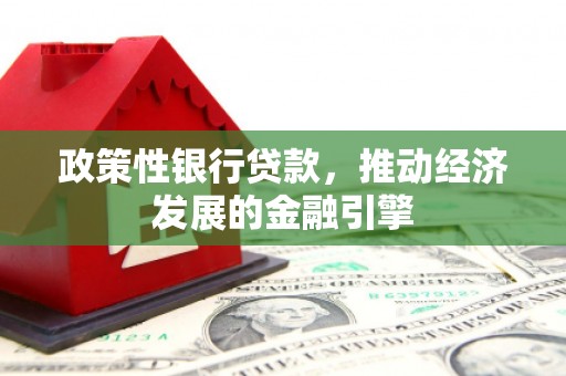 成武政策性银行贷款，推动经济发展的金融引擎