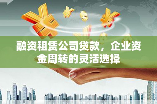 成武融资租赁公司贷款，企业资金周转的灵活选择