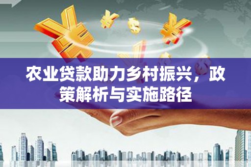 成武农业贷款助力乡村振兴，政策解析与实施路径