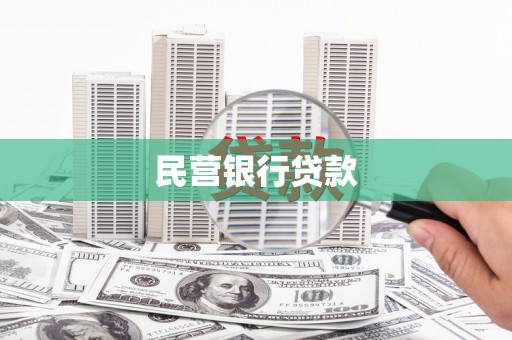 成武民营银行贷款