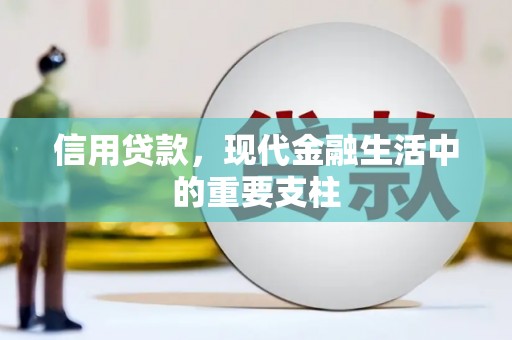 成武信用贷款，现代金融生活中的重要支柱