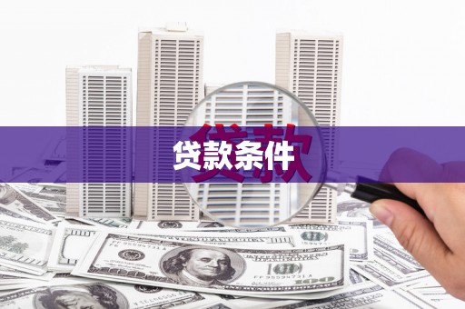 成武贷款条件