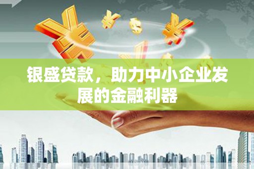 成武银盛贷款，助力中小企业发展的金融利器