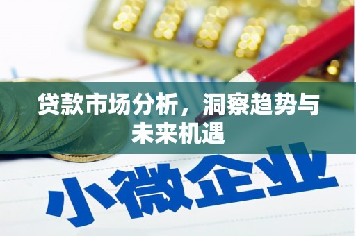 成武贷款市场分析，洞察趋势与未来机遇