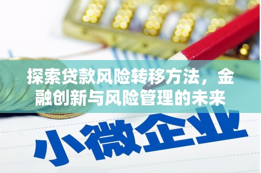 成武探索贷款风险转移方法，金融创新与风险管理的未来