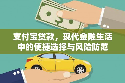 成武支付宝贷款，现代金融生活中的便捷选择与风险防范
