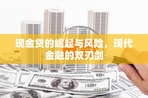 成武现金贷的崛起与风险，现代金融的双刃剑
