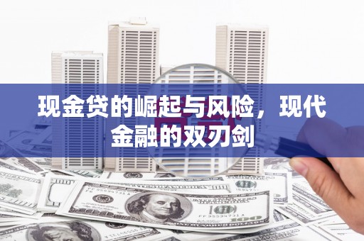 成武现金贷的崛起与风险，现代金融的双刃剑