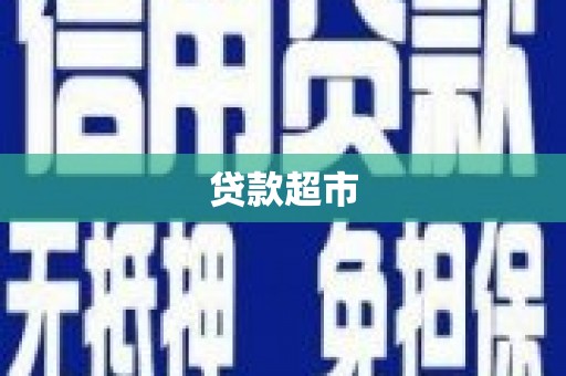 成武贷款超市