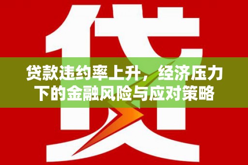 成武贷款违约率上升，经济压力下的金融风险与应对策略