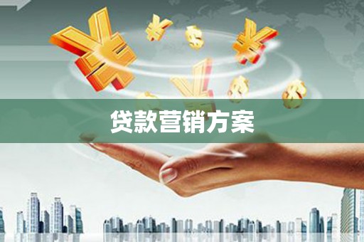 成武贷款营销方案
