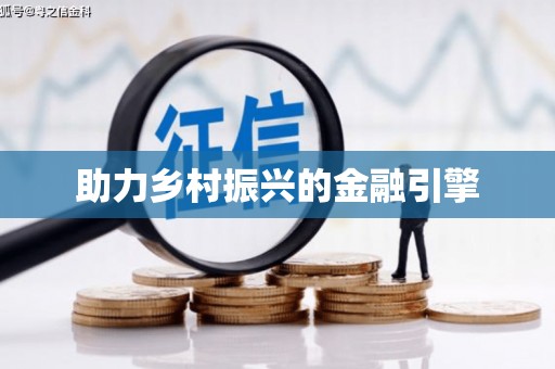 成武助力乡村振兴的金融引擎