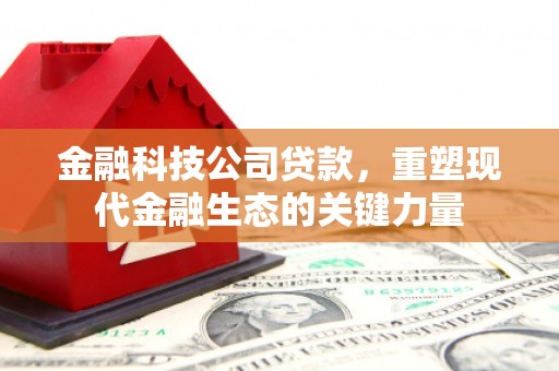 成武金融科技公司贷款，重塑现代金融生态的关键力量