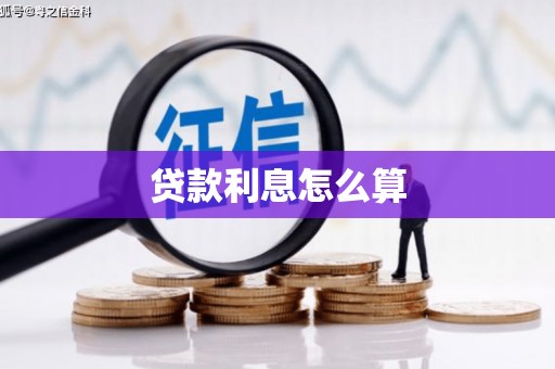 成武贷款利息怎么算