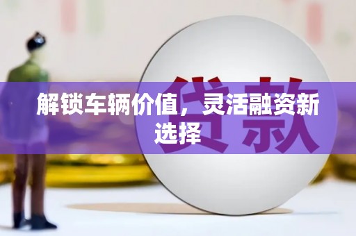 成武解锁车辆价值，灵活融资新选择